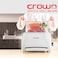 Crownline VG-276 Vertical Grill, 160&deg;C, 30 mins. Timer, 50/60 Hz, 220-240 V, 1300 W, Auto shut-off