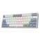 K617-RGB WG	Redragon Fizz RGB, wired keyboard,red switch, 61 Keys, White/Grey 

