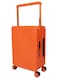 حقيبة سفر متينة للجنسين من Morano خفيفة الوزن، حقيبة باربع بعجلات دوارة مع قفل مدمج من TSA (برتقالي, Carry-On 20-Inch)
