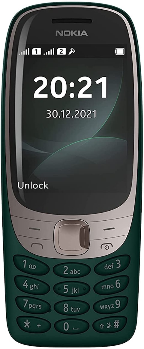 Nokia 6310 (Dual-SIM 8MB ROM + 16MB RAM Dark Green)