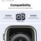 Elago Duo for Apple Watch Series 8/7 (41mm), Series 6/SE/5/4 (40mm) cover case - Clear Purple