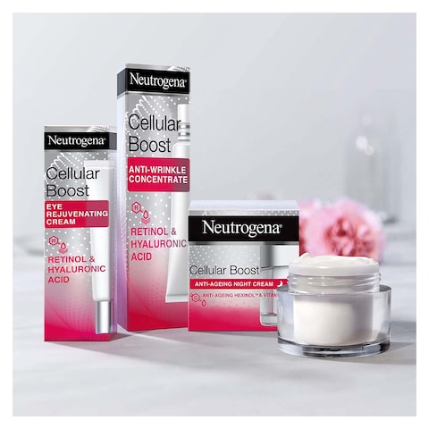 Neutrogena Face Cream - Cellular Boost - Anti Ageing Day Cream - SPF 20 - 50 Ml