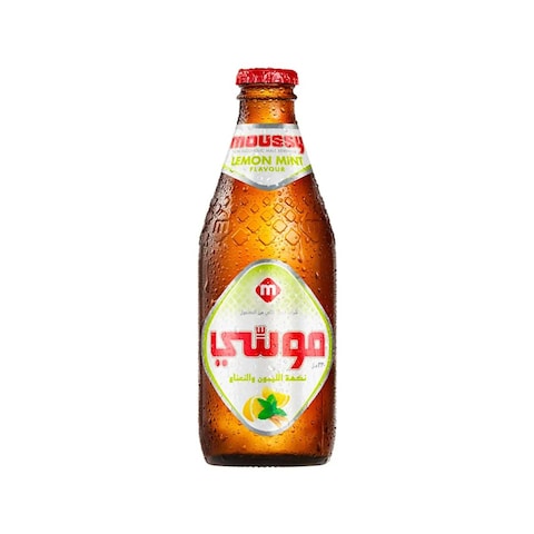 Moussy Malt Drink - Mint and Lemon Flavor - 275ml