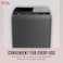 TCL 16KG Fully Automatic Top Loading Washing Machine, 8 Programs, Large Size Top Load Washer With Spin Dry, LED Display, Child Safety Lock, Tempered Glass Lid, Silver-Grey Colour, F116TLS