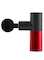 4 Speed Mini Portable Handheld Percussion Muscle Massager Gun for Pain Relief with 4 Massage Heads Red/Black