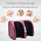 Generic Foot Massager With Heat, Foot Massage Machine Shiatsu, Foot Massage Foot Sole, Electric Foot Massager With Heat, Deep Kneading Shiatsu Foot Massager Machine (Red Wine)