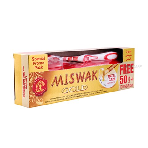 buy-dabur-miswak-gold-toothpaste-120g-50g-free-toothbrush-free