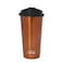 Any Morning Travel Mug, Insulated Stainless Steel Coffee Tumbler, Travel Coffee Cup for Hot and Cold Beverage, Leakproof and Spillproof, 17 oz, Copper Colored