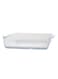 Royalford Borosilicate Square Glass Baking Tray Clear 1.5L