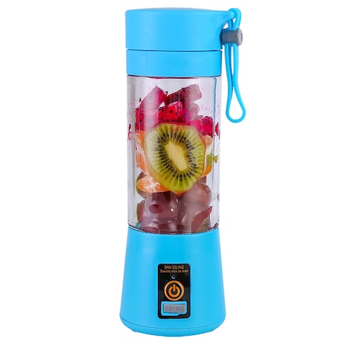 KKmoon-380ml USB Electric Charging Juice Cup Portable Multifunctional Home Fruit Blender Juicer