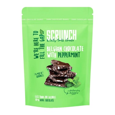 Scrunch Belgian Chocolate with Peppermint - 35 gm