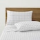 Pendleton 300 Thread Count Cotton King Size Bed Sheet Set Pack Of 6 (White)