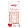 Kiss Salon Flexi-Fit Patented Technology False Nails KSN01 White 28 PCS