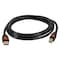 2B Dc017 USB Connecting Printer Cable - 3m - Black