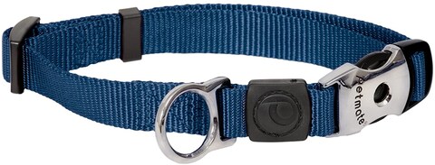 اشتري Petmate Nylon Adjustable Dog Collar 5/8"X10-16" Royal Blue في الامارات