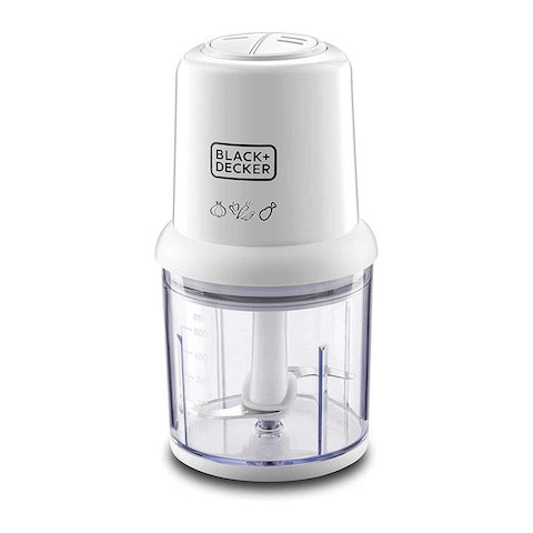 Black &amp; Decker Vertical Chopper 300W - White - SC310