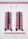 Lightweight 3-Pieces ABS Hard side Travel Luggage Trolley Bag Set with Lock for men / women / unisex Hard shell strong