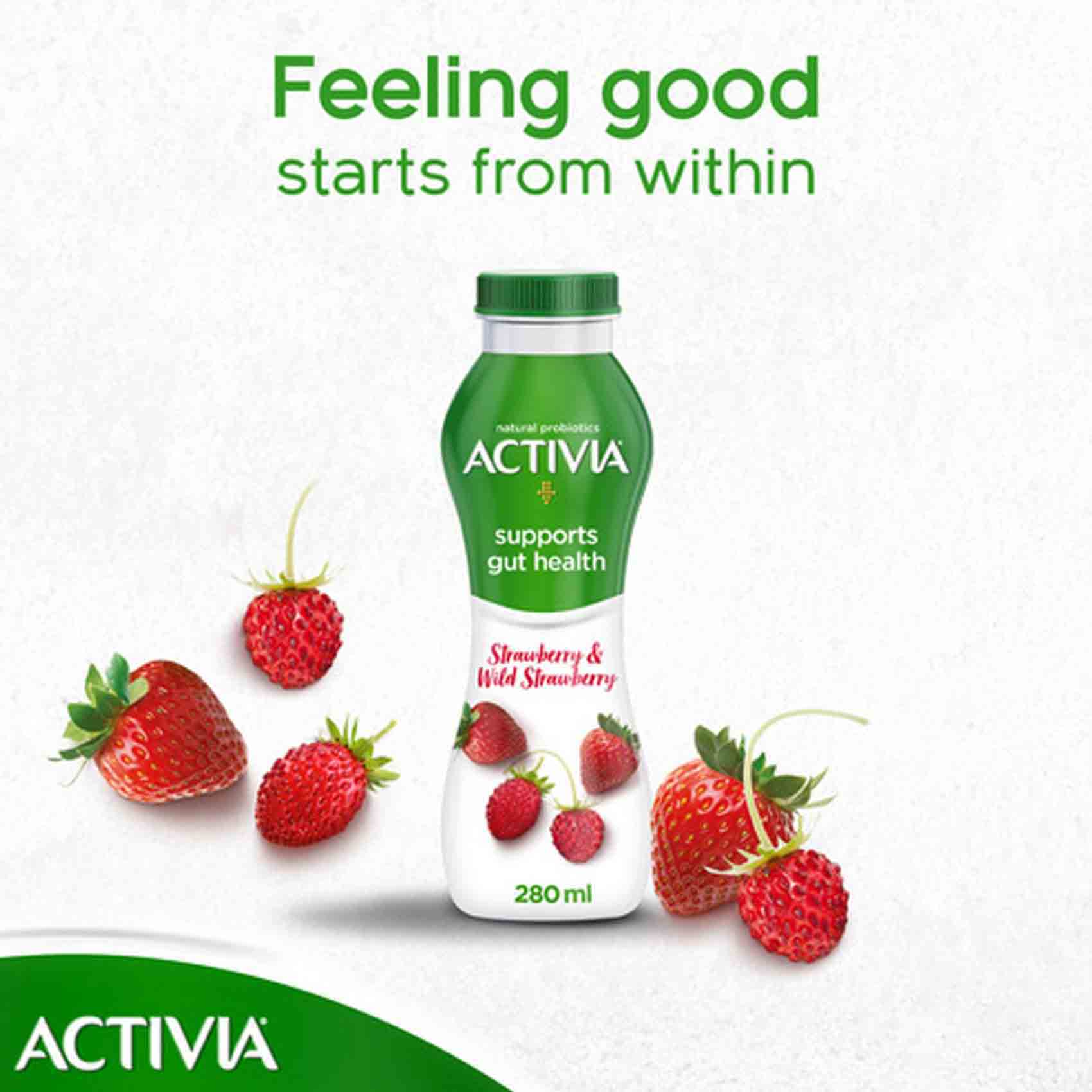 Activia Drinkable Strawberry Yogurt 280ml