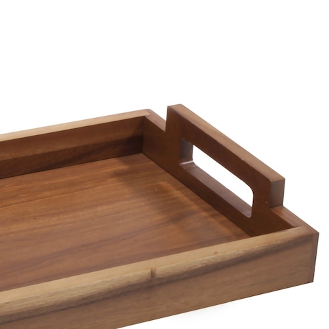 Billi Wooden Serving Tray Brown