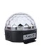 Generic - LED Crystal Magic Ball Light With Mp3 Player Multicolour 6.9x7.6x7.5inch