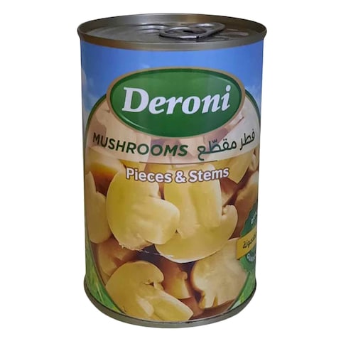 Deroni Pieces And Steam Mushroom Slices 400g
