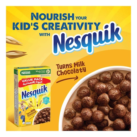 Nesquick Whole Grain Chocolate Cereal 500g