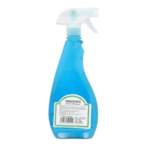 Windsor&#39;s Window &amp; Glass Cleaner Vinigar Green 500 ml