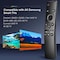 Universal Remote Control Compatible for All Smart TVs - Curved Frame Design HDTV 4K 8K 3D Smart TVs, With Shortcut Buttons for Netflix, Prime Video and WWW.(BLACK)