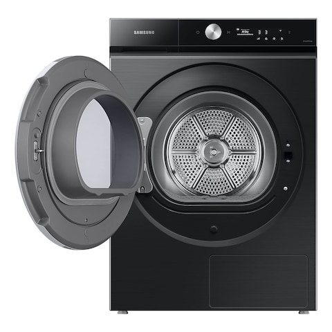 Samsung Bespoke AI Front Loading Laundry Dryer DV17B9750CV Black 17kg