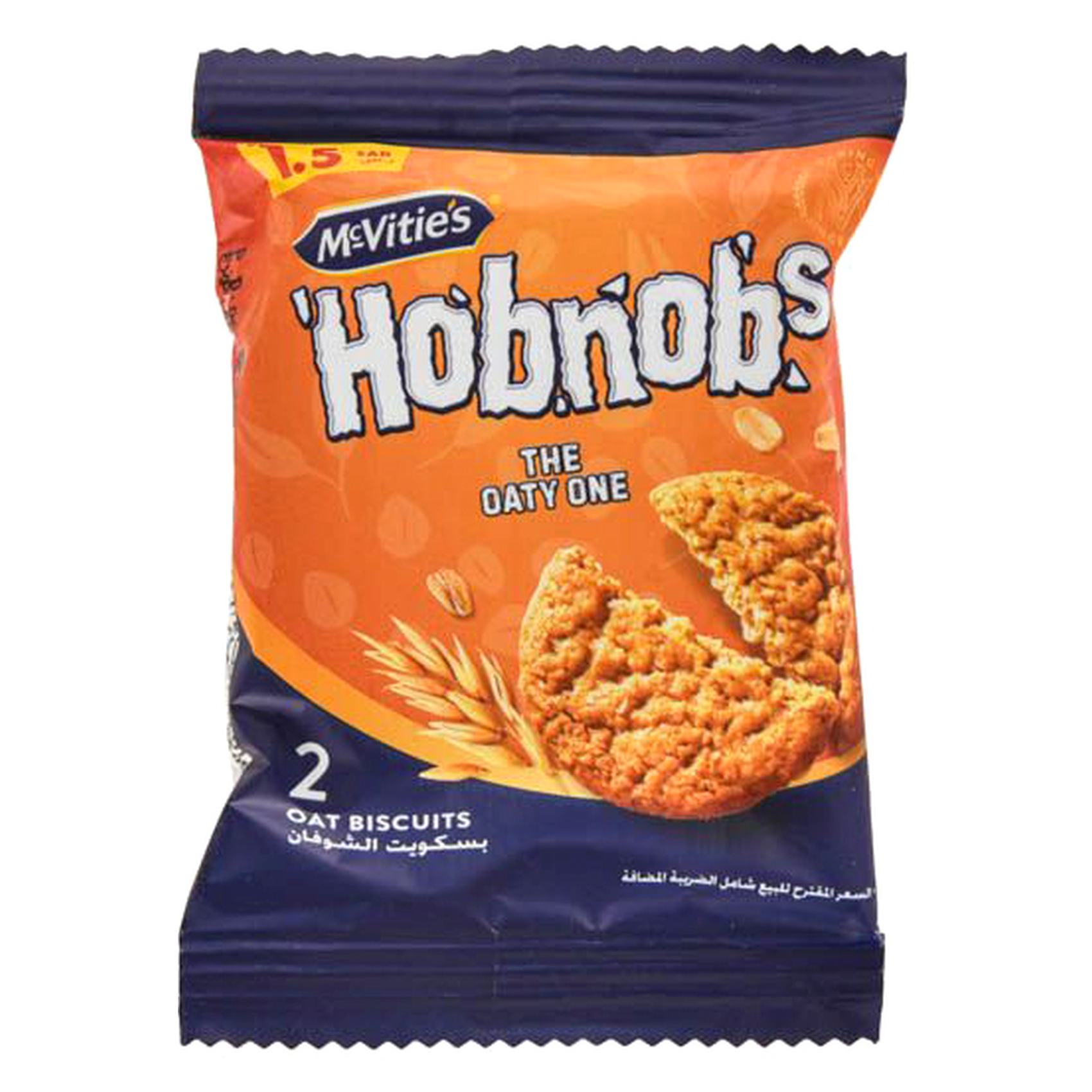 McVitie&#39;s Hobnobs Original Oat Biscuits 28.6g