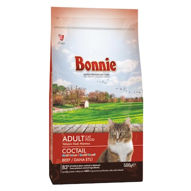 Bonnie Cocktail Adult Cat Food 500g
