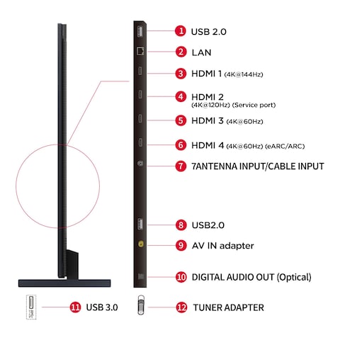 TCL 85-Inch UHD Smart Mini LED Google TV 85C855 Black