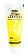 studio acrylics fine acrylic 100 ml opaque primary yellow