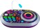 Ekids Trolls World Tour Dj Trollex Party Mixer Turntable Toy For Kids Toddler Children, Built In Microphone, Record, Sound Effects, LED Light Show