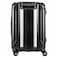 أمريكان توريستر تكنوم نكست حقيبة سفر بـ 4 عجلات مزدوجة بهيكل صلب باللون الأسود الماسي بطول 86 سم