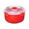Sistema Round Microwave Food Container - 915ml - Red