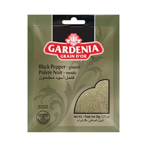 Gardenia Grain DOr Ground Black Pepper 50GR