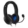 PDP Wired Stereo Gaming Over-Ear Headset LVL40 For PlayStation 4 Black