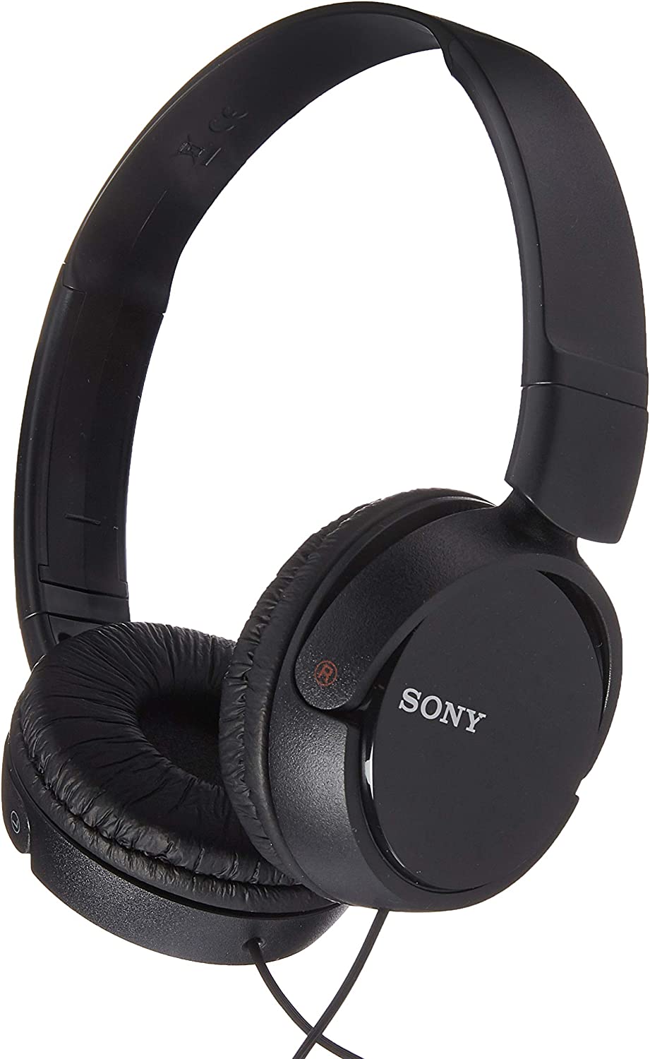 Sony Mdr-Zx110Ap Extra Bass Smartphone On Ear Headphones Headset And Mic (Black)