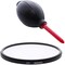 Coopic 58mm Uv Lens Protective Filter With Ck06 (6 In 1) Camera Lens Cleaning Kit For All DSLR Cameras