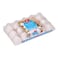 Carrefour Fresh White Eggs, Medium, 15 PCS
