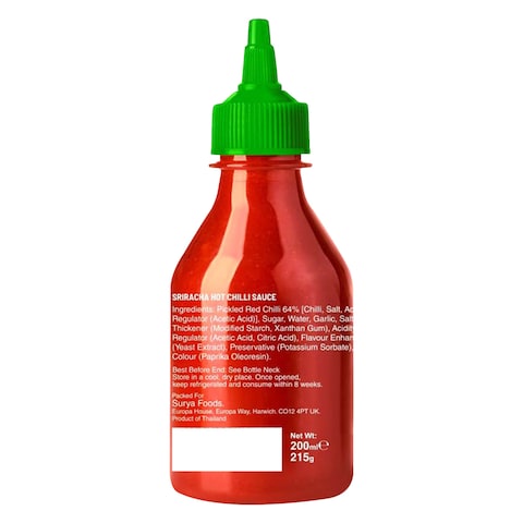 Thai Dragon Sriracha Hot Chilli Sauce 200ml