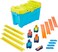 Hot Wheels Track Builder Gravity Speed Box With Launch Gate, Clamp 4 Lane Start Gate 2 1:64 Scale Vehicles