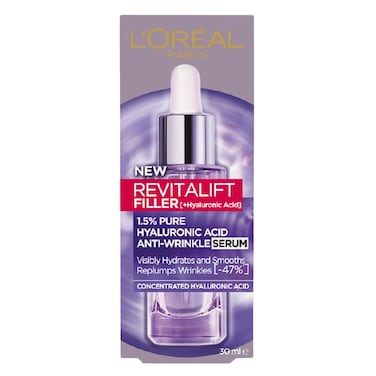 L&#39;Oreal Paris Revitalift Filler Hyaluronic Acid Anti Wrinkles Serum 30ml