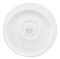 Shallow Bone China Tiffany Cup and Saucer Set, White, 220 ml, JX113-C002-02, 3 Pcs Set