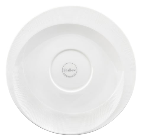 Shallow Bone China Tiffany Cup and Saucer Set, White, 220 ml, JX113-C002-02, 3 Pcs Set