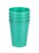 Delcasa Pack Of 4 Glasses With Water Jug Set Green 9centimeter