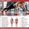 ULTIMAX 2Pcs Fitness Vinyl Dumbbell Hand Weights-3KG*2