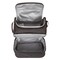 2 Compartment Lunch Bag 18.5x13.5cm Grey