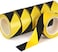 Black Yellow Tape Self Adhesive Warning Tape Durable Waterproof Floor Marking Tape 5CM*33M Caution Barrier Sticky Tapes for Home Warehouse Factory School Construction